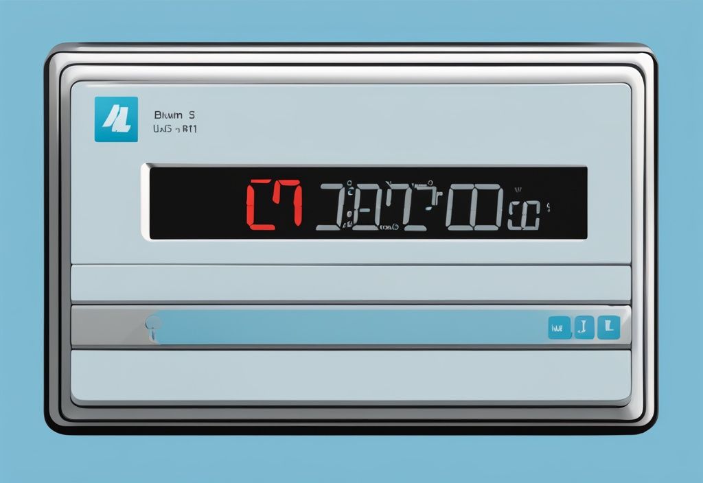 Modern digital painting of a Daikin air conditioning unit displaying Daikin U4 error code on digital panel.